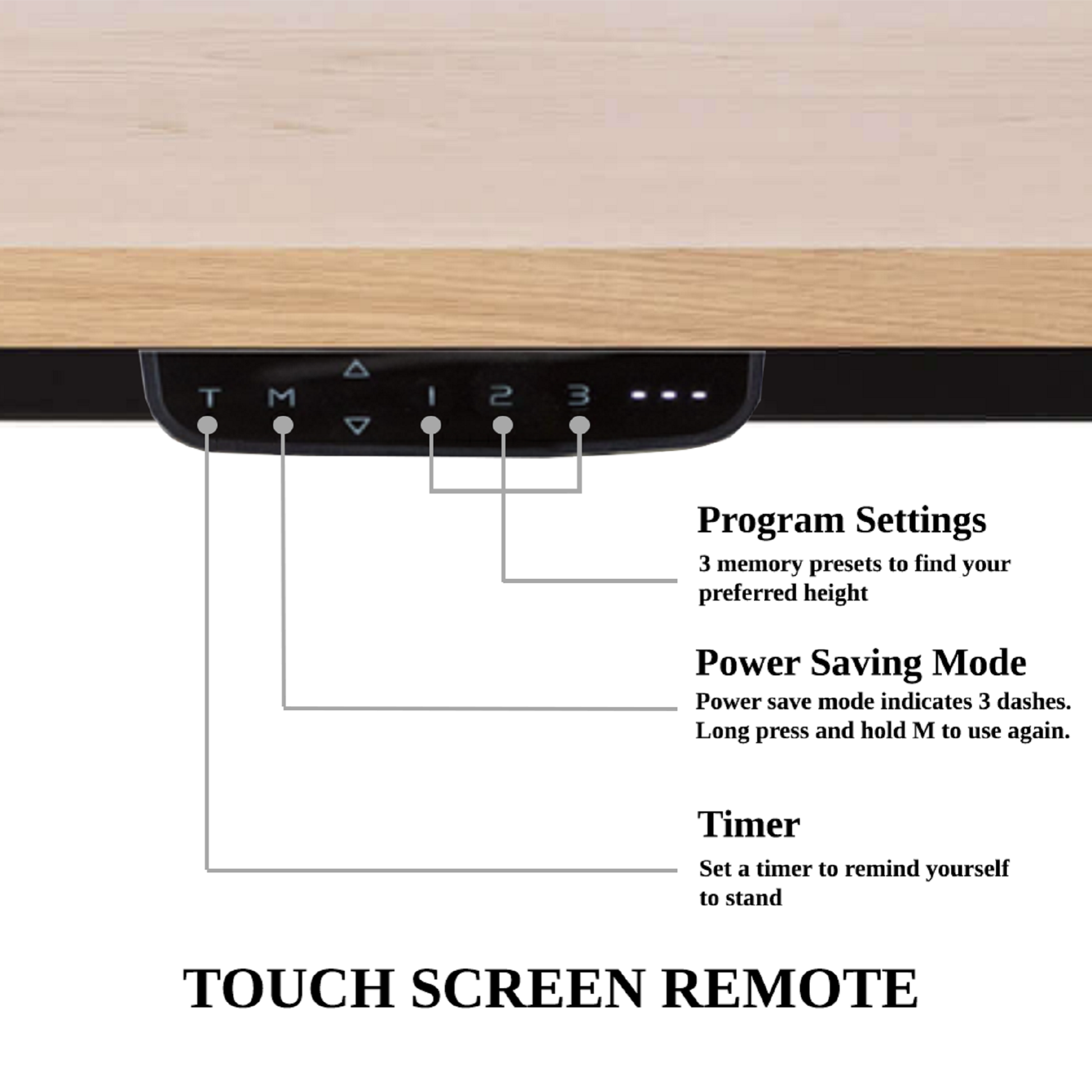 ErgoMax 50" Dual Motorized Adjustable Desk Frame ABC592