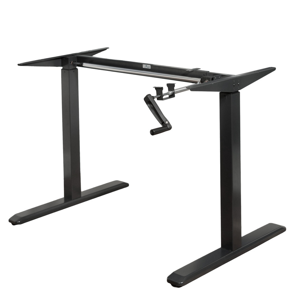 ErgoMax 48.56" Adjustable Crank Desk Frame ABC256