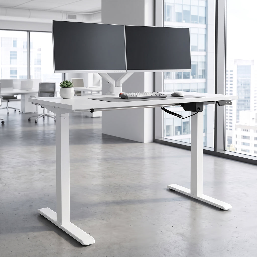 ErgoMax 48-Inch Motorized Adjustable Desk Frame — ABC360