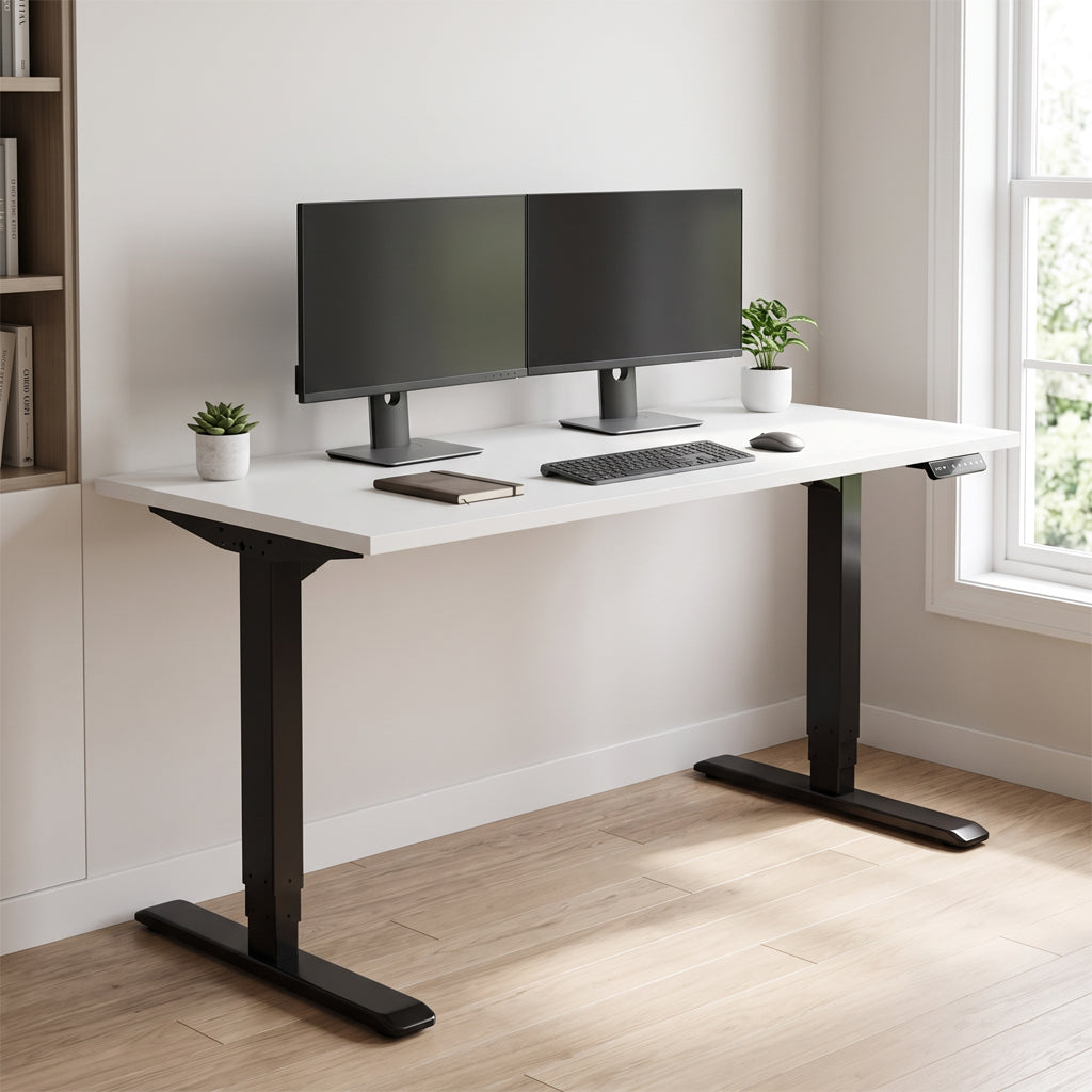 ErgoMax 50-Inch Dual-Motor Adjustable Desk Frame — ABC592