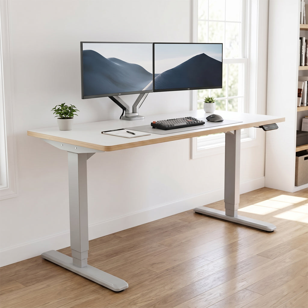 ErgoMax 50-Inch Dual-Motor Adjustable Desk Frame — ABC592