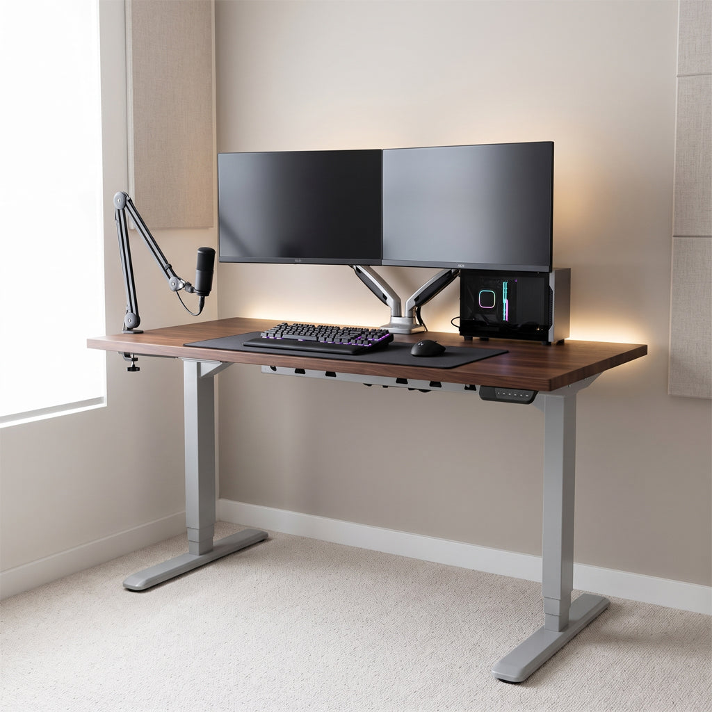 ErgoMax 50-Inch Dual-Motor Adjustable Desk Frame — ABC592