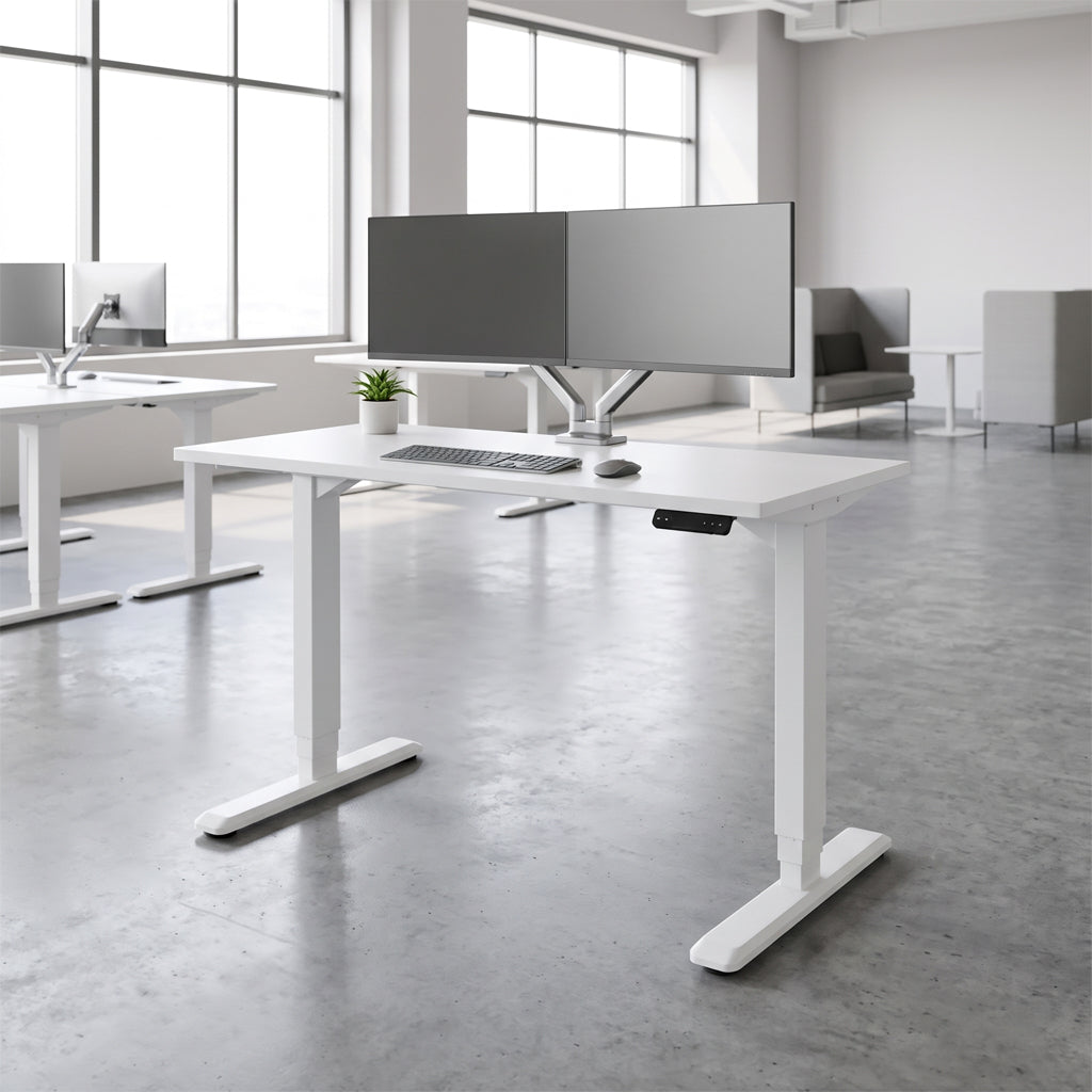 ErgoMax 50-Inch Dual-Motor Adjustable Desk Frame — ABC592