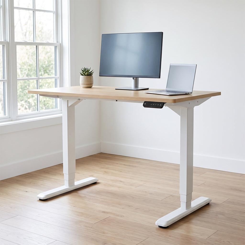 ErgoMax 50-Inch Dual-Motor Adjustable Desk Frame — ABC592