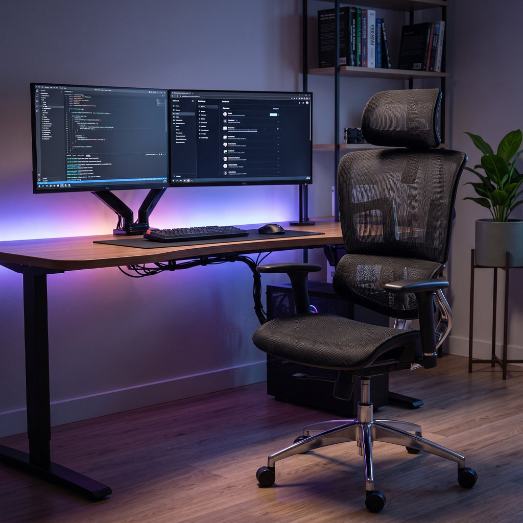 ErgoMax Luxe High-Back Ergonomic Office Chair — HB1132738