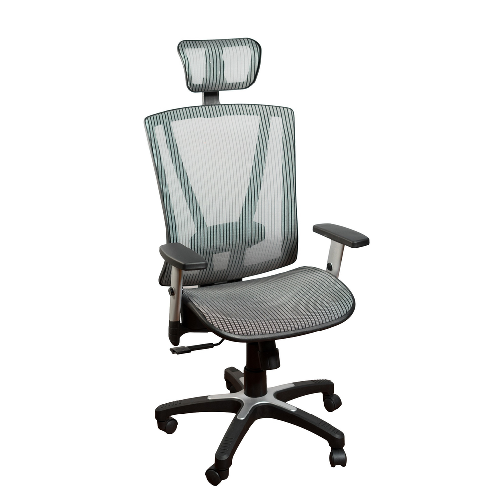 ErgoMax Easy Ergonomic Mesh Office Chair with Headrest — MSH112