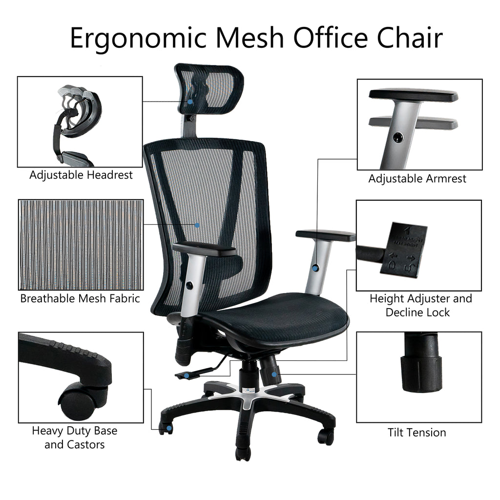 ErgoMax 53" Easy MSH112