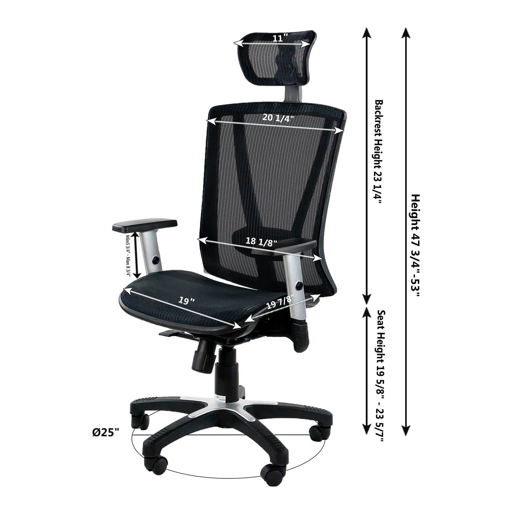 ErgoMax 53" Easy MSH112