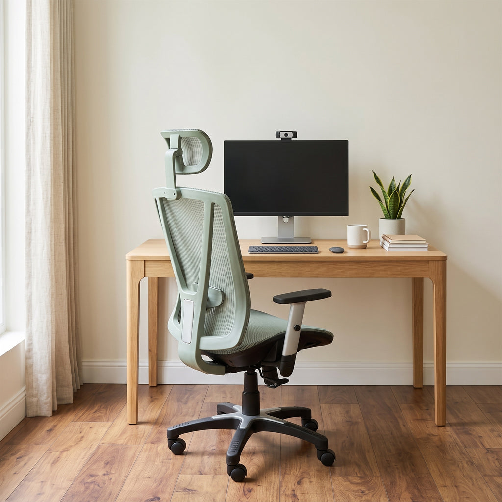ErgoMax Easy Ergonomic Mesh Office Chair with Headrest — MSH112