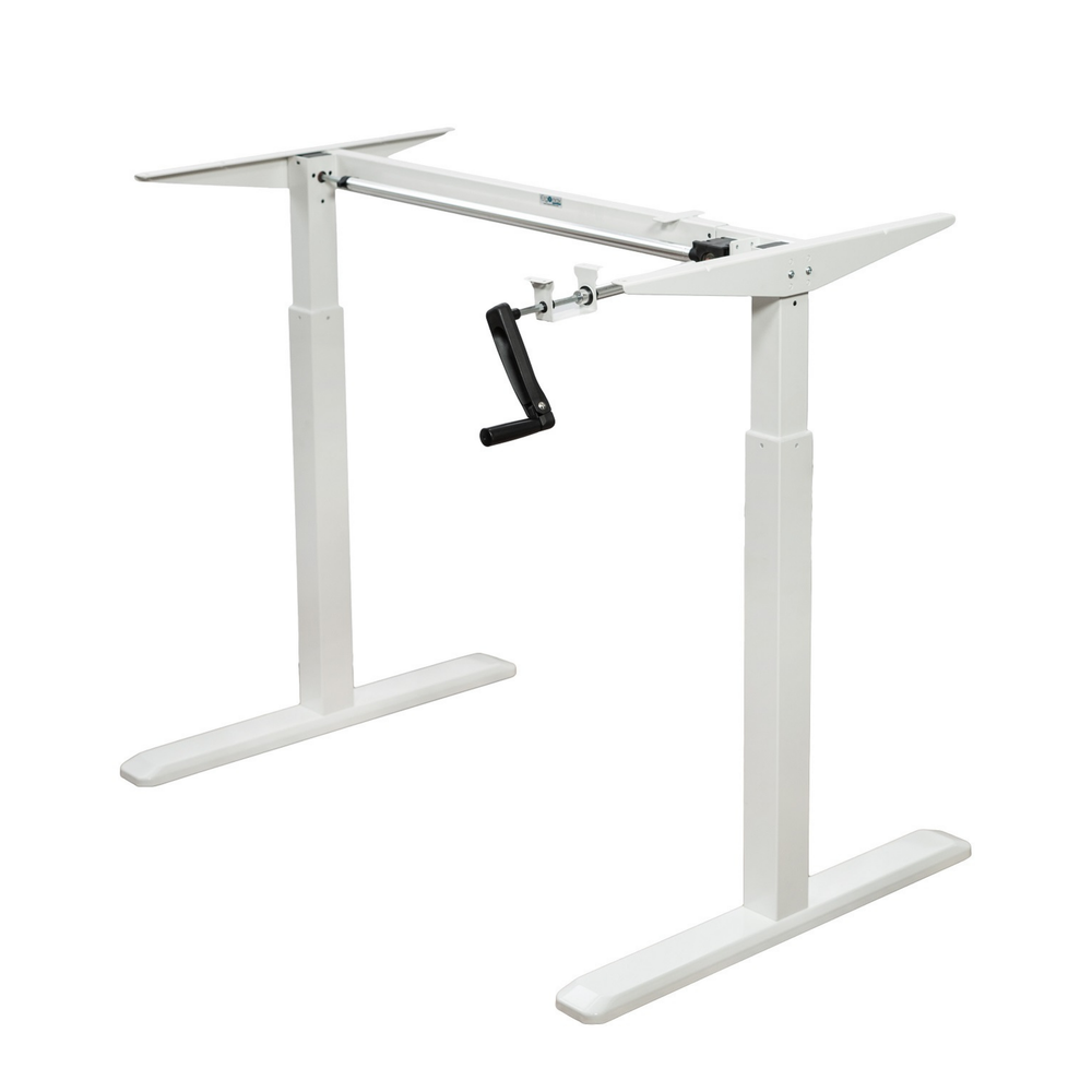 ErgoMax 48.56-Inch Adjustable Crank Desk Frame — ABC256