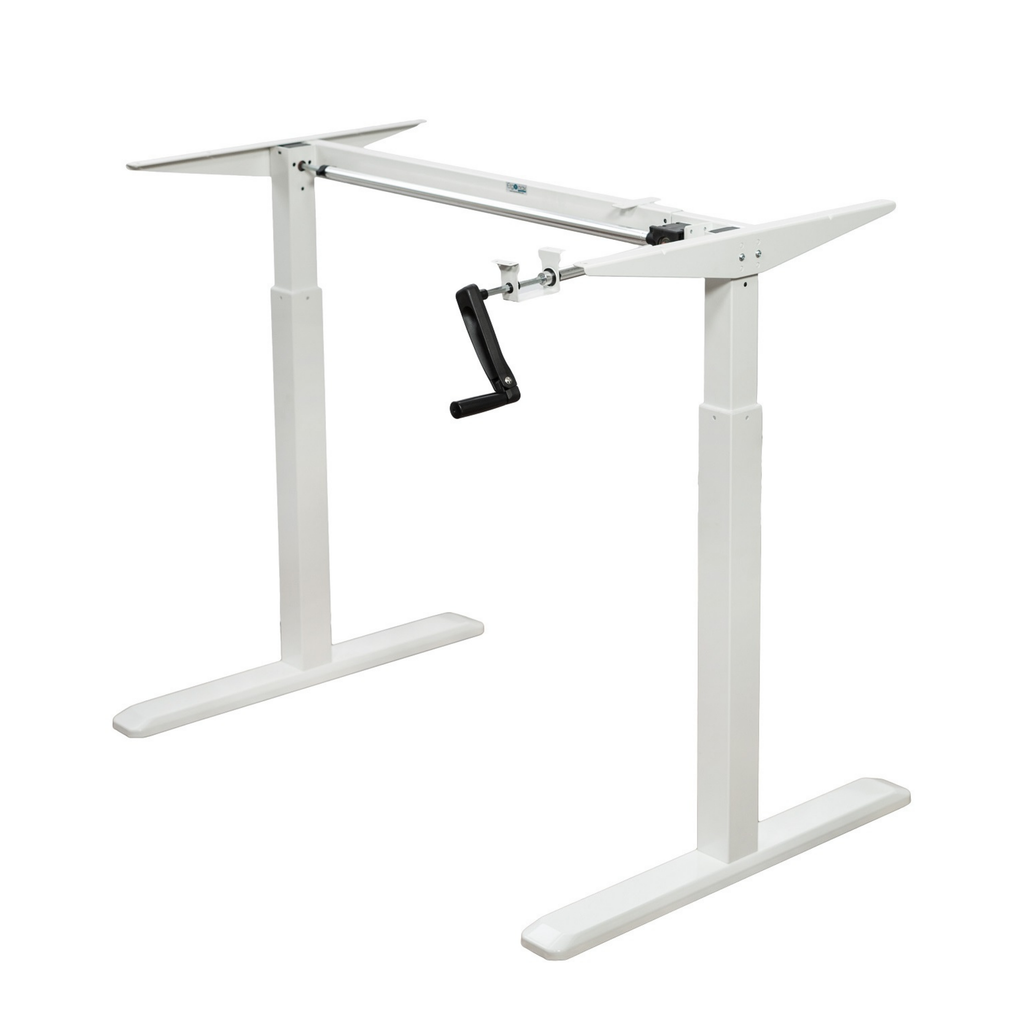 ErgoMax 48.56" Adjustable Crank Desk Frame ABC256