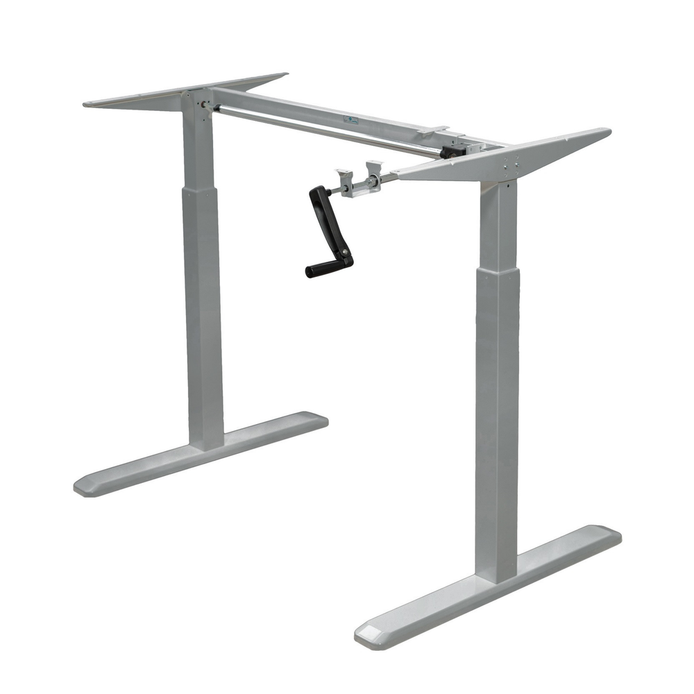 ErgoMax 48.56-Inch Adjustable Crank Desk Frame — ABC256